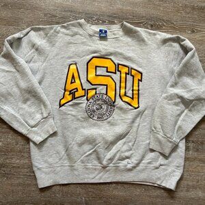 Vintage 90s Arizona State University Crewneck Sweatshirt, NCAA Men Women Shirt